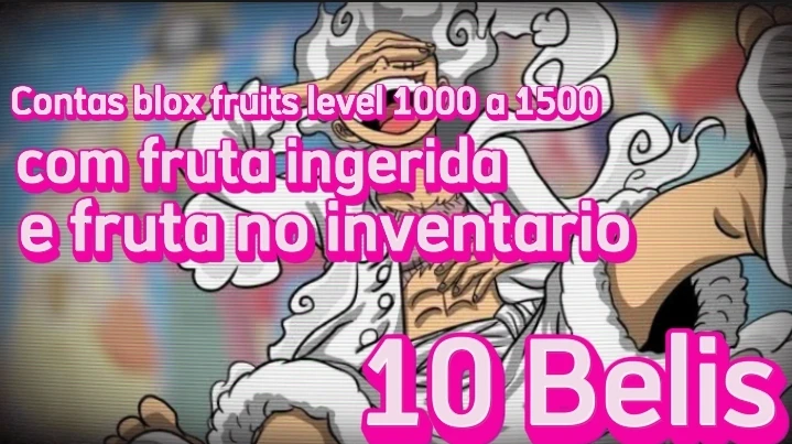 Contas Aleatórias Blox Fruit Do Level 1000 Ao 2500 - Roblox - DFG