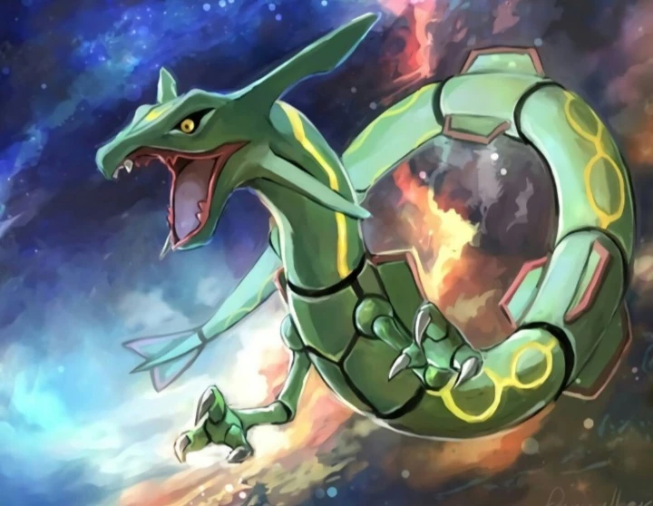 Rayquaza - Pokemon Lendário - Pokemon Go - DFG