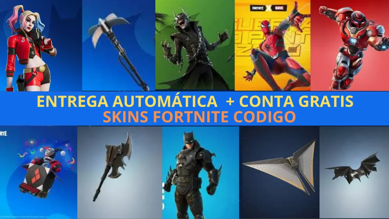 Contas gratuitas do Fortnite, dezembro de 2023 [100% funcionando]