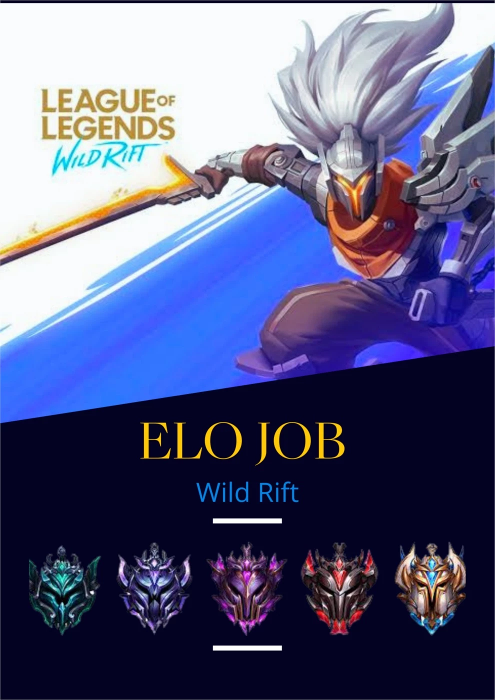 Elojob De League Of Legends: Wild Rift Lol Wr - DFG