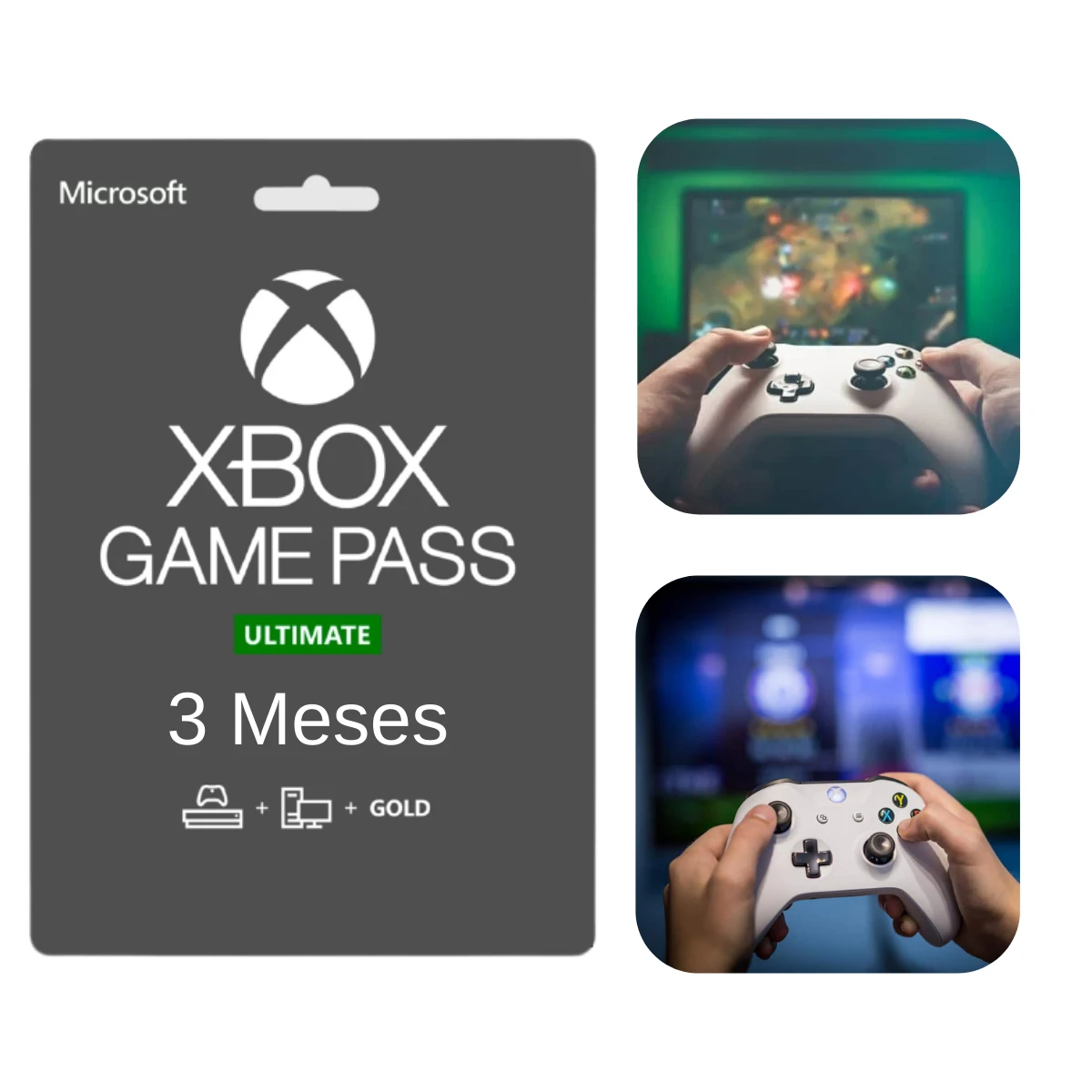 Assinaturas e Premium > XBOX GAME PASS ULTIMATE 3 MESES