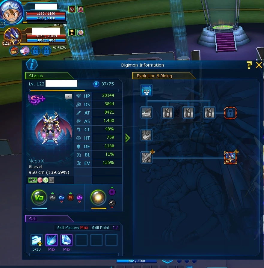 Conta Ladmo ( Omegamon ) Mid Game - Digimon Masters Online - DFG