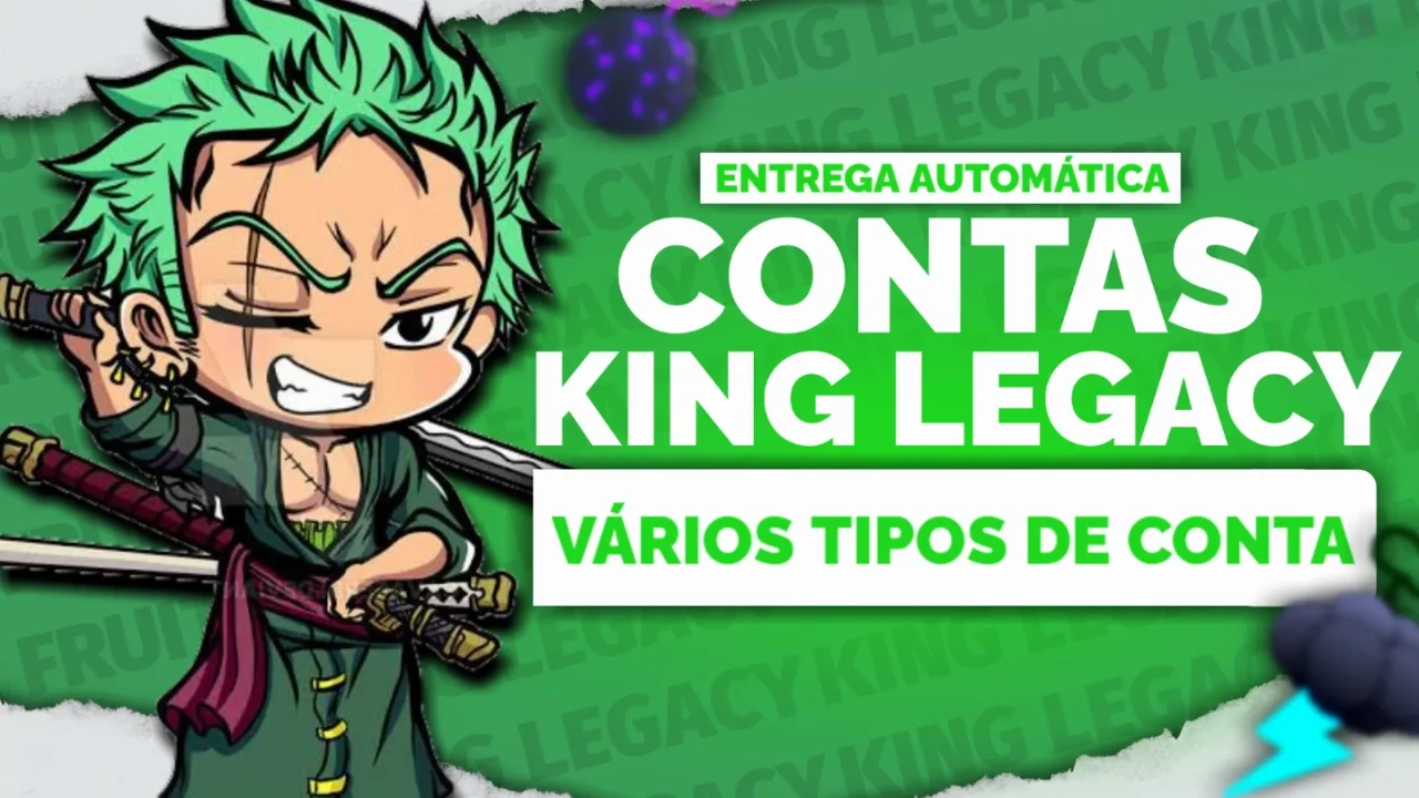 🥇 CONTAS KING LEGACY LEVEL MÁXIMO - Roblox - King Legacy - GGMAX