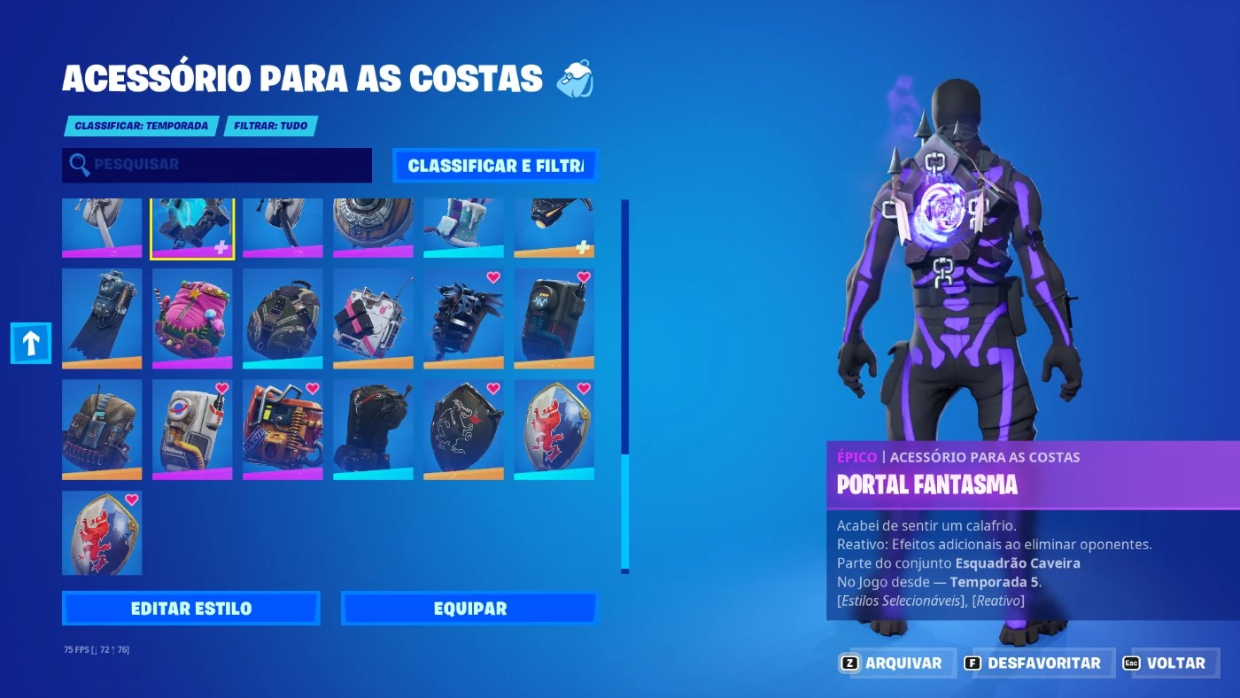 Conta Renegada E Caverão Roxo Fortnite Pc/Ps4/Xbox - DFG