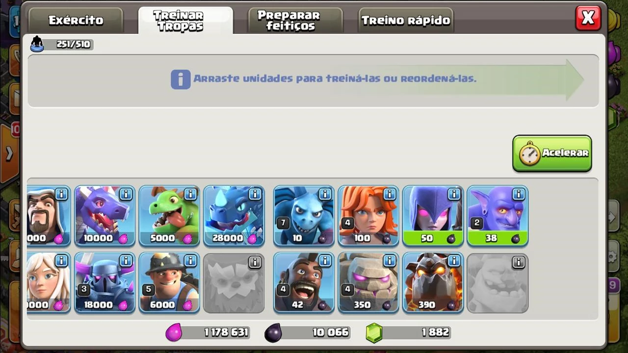 Desapego Games - Clash of Clans (COC) > CONTA CLASH OF CLANS CV 7