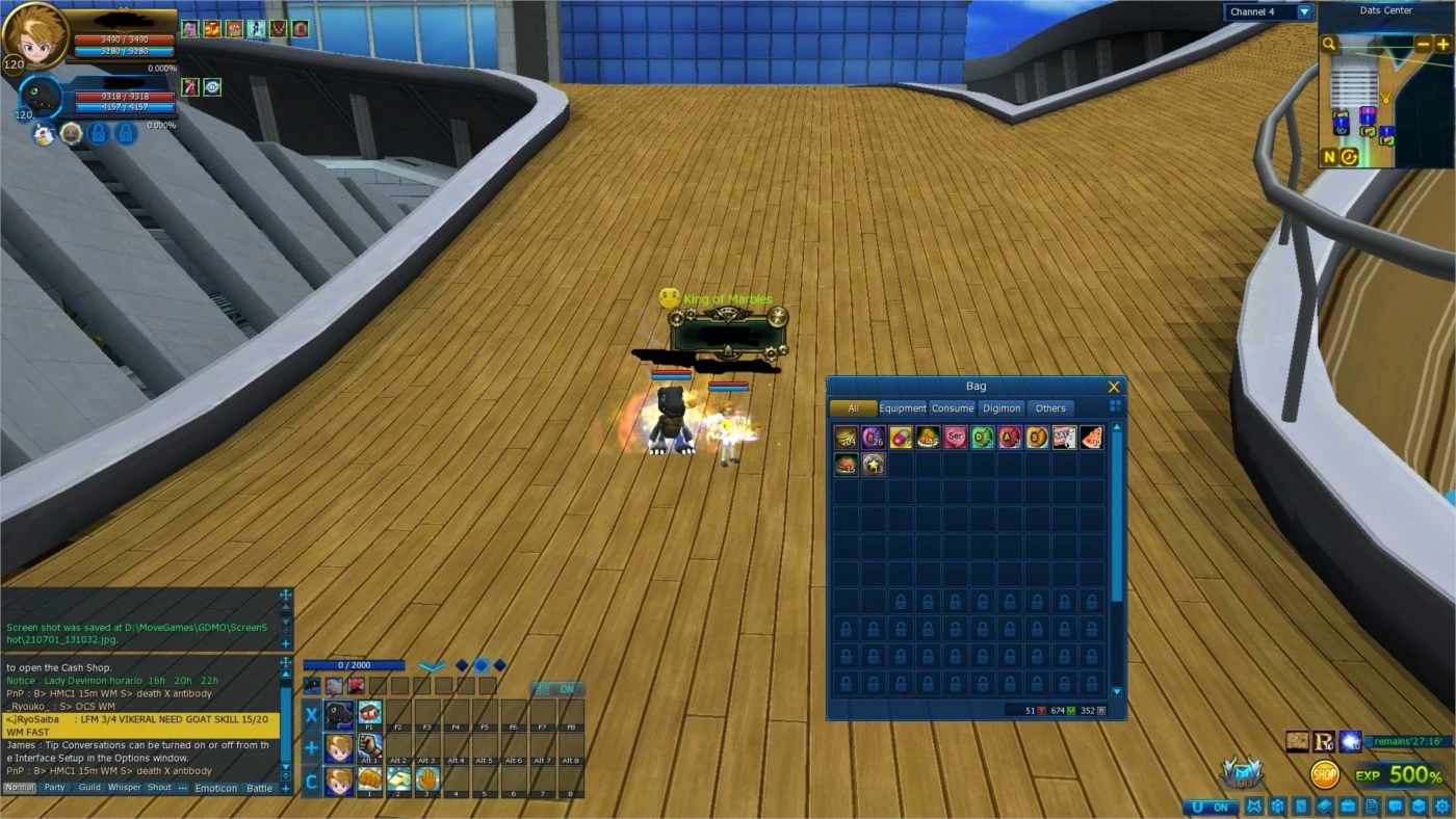 Conta Ladmo ( Omegamon ) Mid Game - Digimon Masters Online - DFG