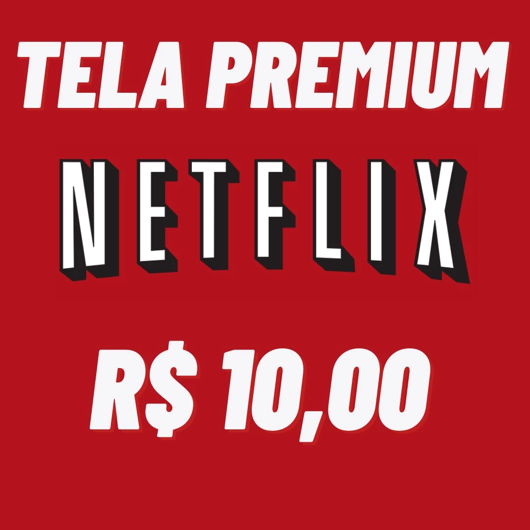 Netflix 4K + 4 Telas - 1 Mes - Nao E Conta Compartilhada - Redes Sociais -  DFG