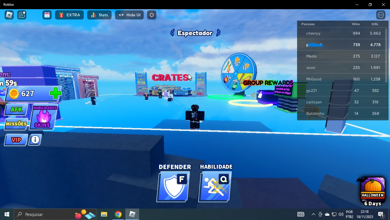 como #clicar #rapido no #bladeball #roblox