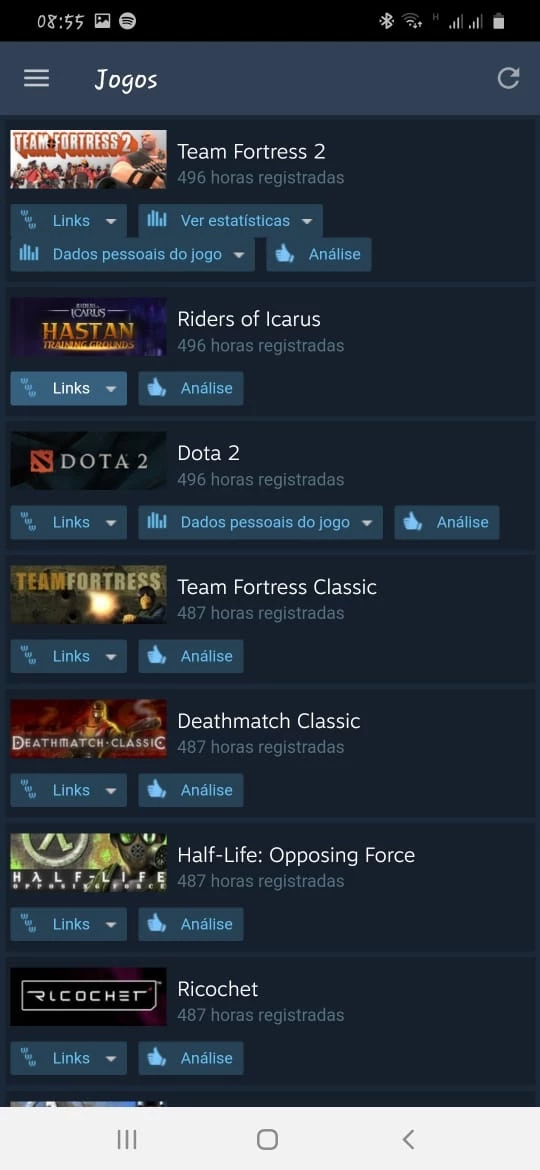 Desapego Games - Steam > Conta Steam Level 7 , 58 Jogos e 1279.7 Horas  Jogadas