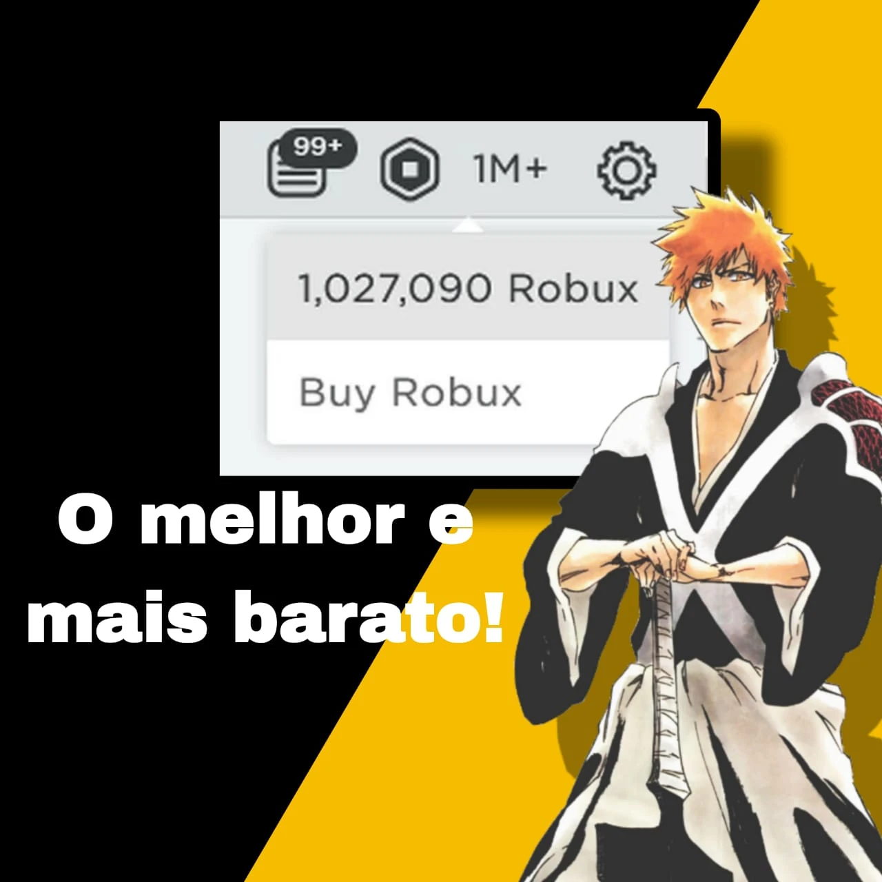 Roblox > Robux - Direto na conta - Entrega Imediata