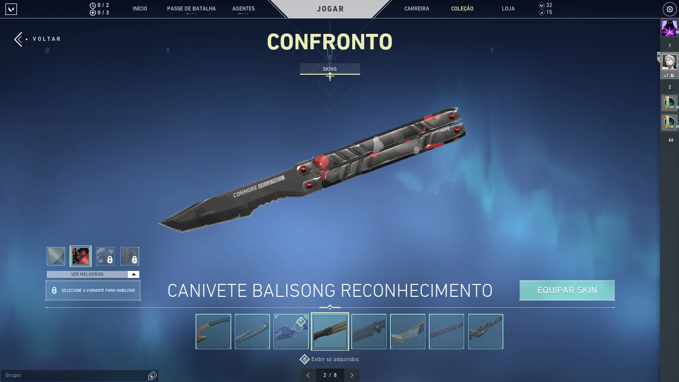 Conta Valorant Ascendente 1 / Operadores E Skins - DFG