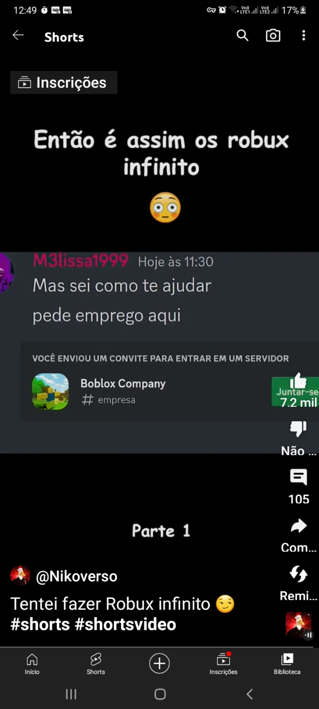 Roblox > Vendo conta com 10 mil robux gastos