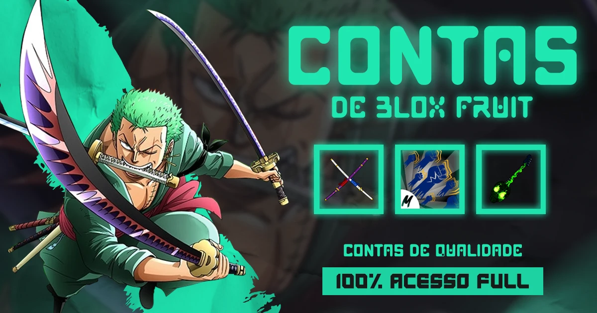 Conta roblox com a roupa do law de One - Roblox - Blox Fruits - GGMAX