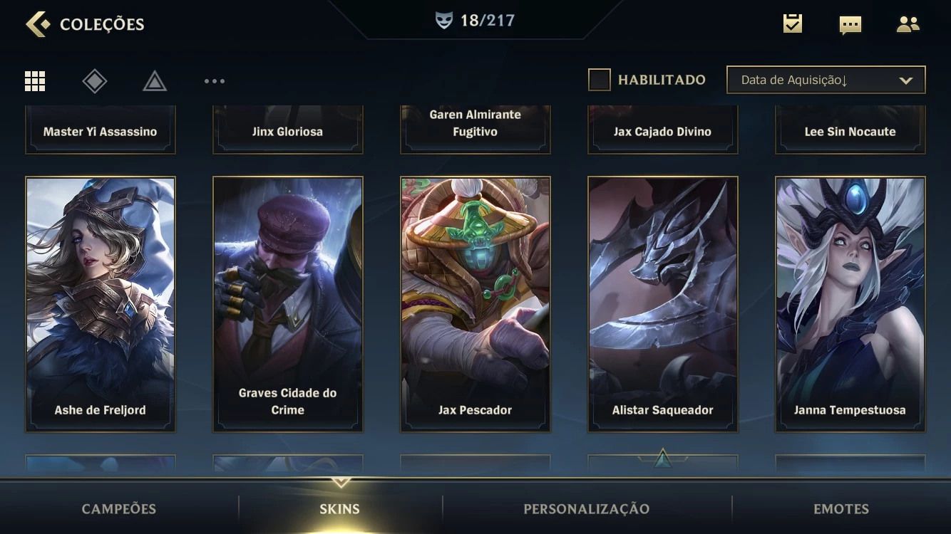 Esmeralda Iv 64,2% Win Rate + 12 Skins + 38 Campeões + Passe