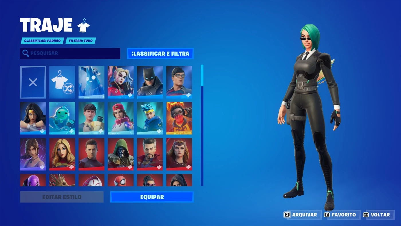 Fortnite | Conta fortnite com varias skins e