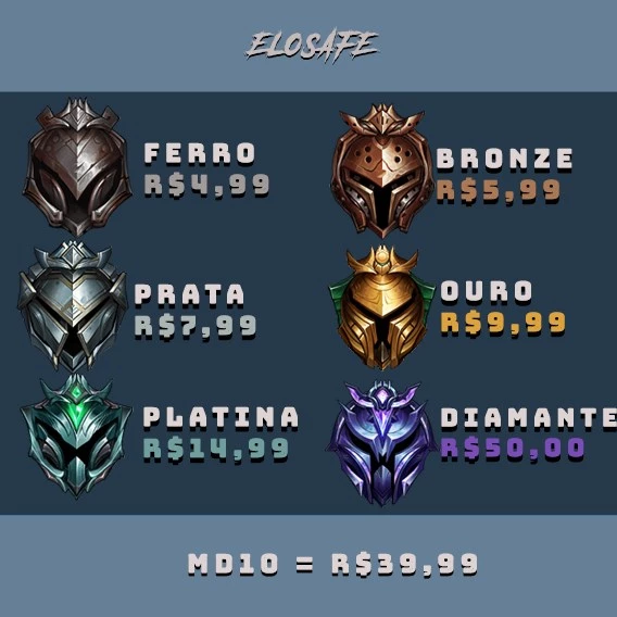 Lol Elojob, Elo Job, Eloboost - Inicio Rápido E Imediato - League