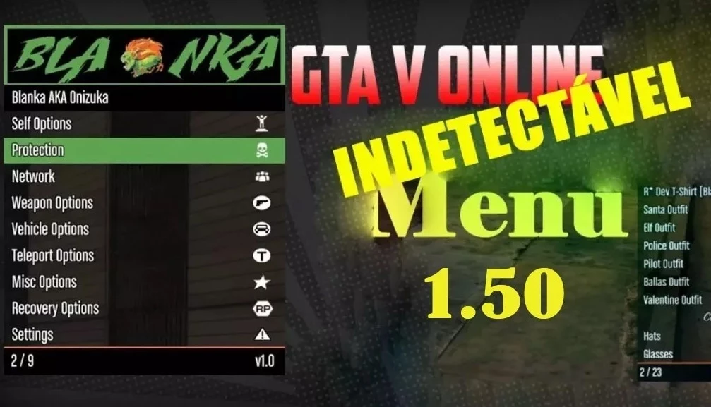 Mod Menu Gta V Online/Offline (Não Funciona No Rp) - DFG