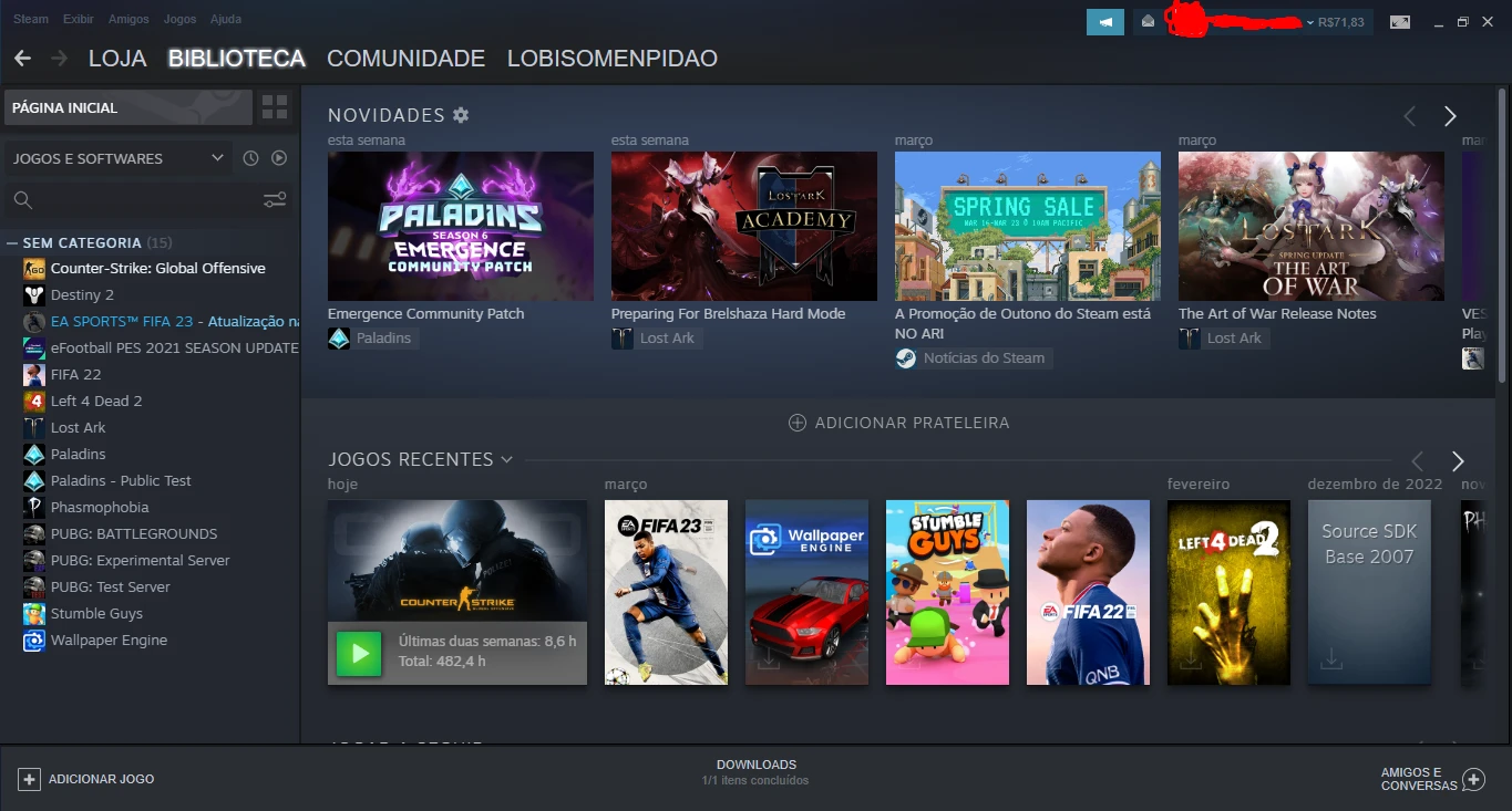 Fifa 23 - Pc Steam Offline - Envio Imediato - DFG