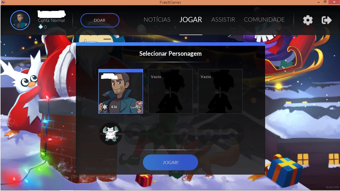 Conta PXG ((PokeXgames)) (Servidor - PokeXGames - Contas - GGMAX,  pokexgames 