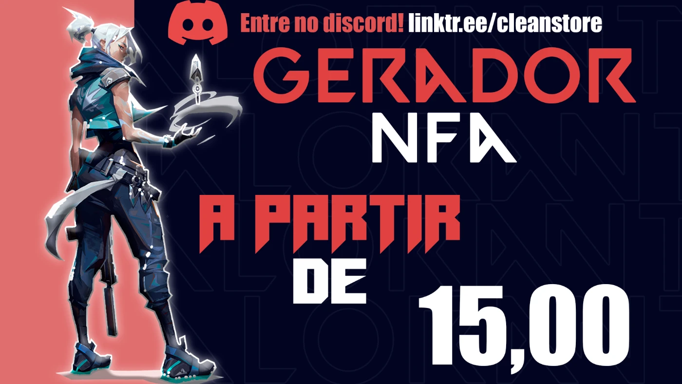 Gerador De Contas Nfa - Valorant - DFG