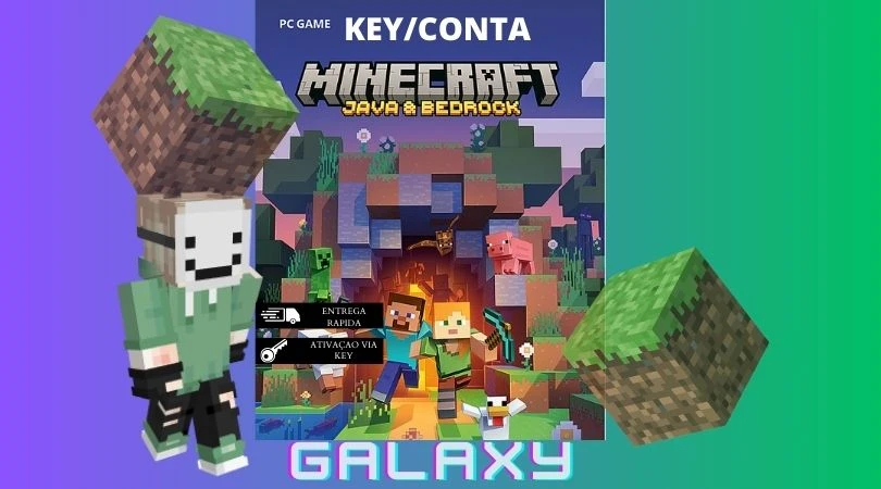 Minecraft: Java & Bedrock Edition Pc - Official Key