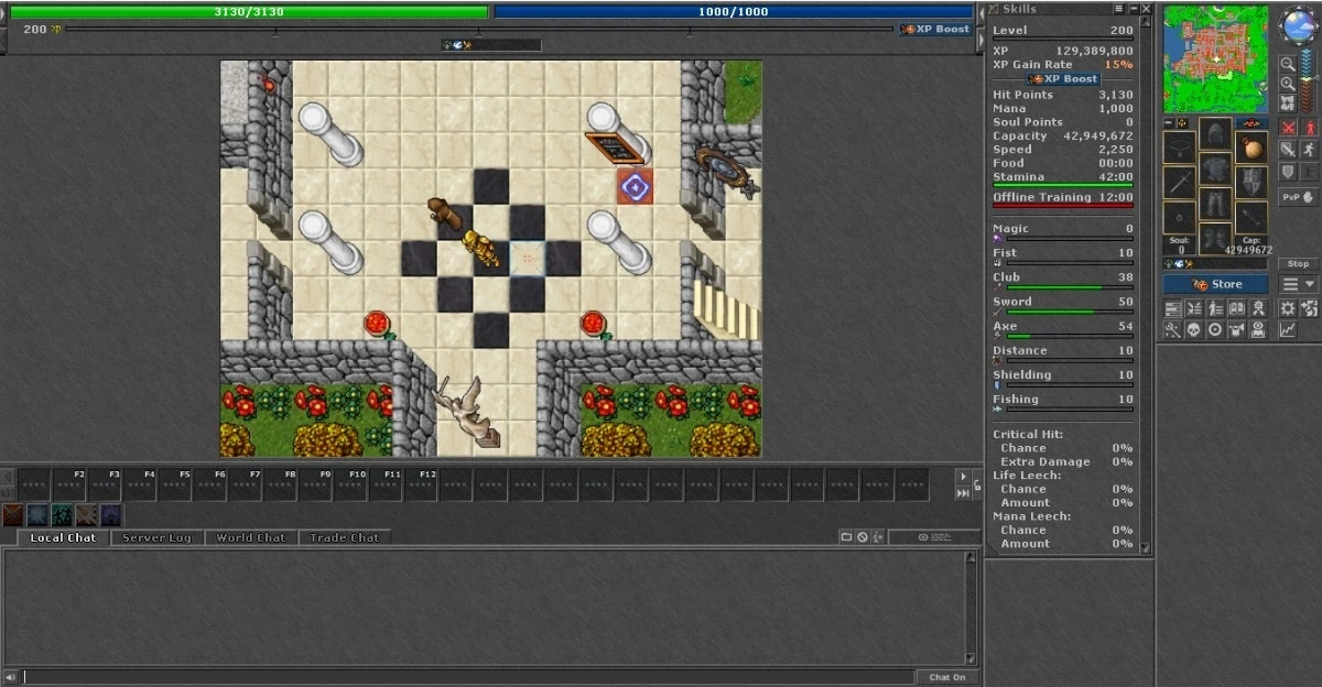 Play OTserver - Crie seu OTserver de Tibia - Várias Versões