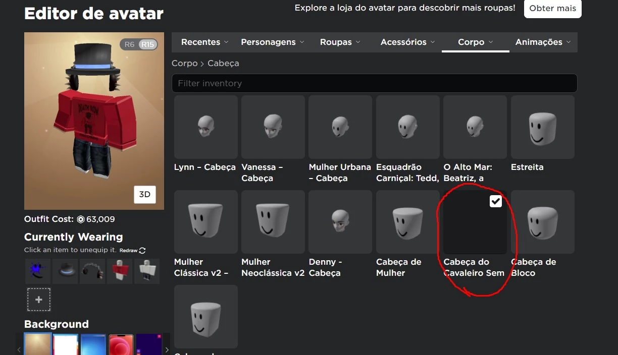 Conta De Roblox (Contém Headless, Item Limited De 48K) - Outros - DFG