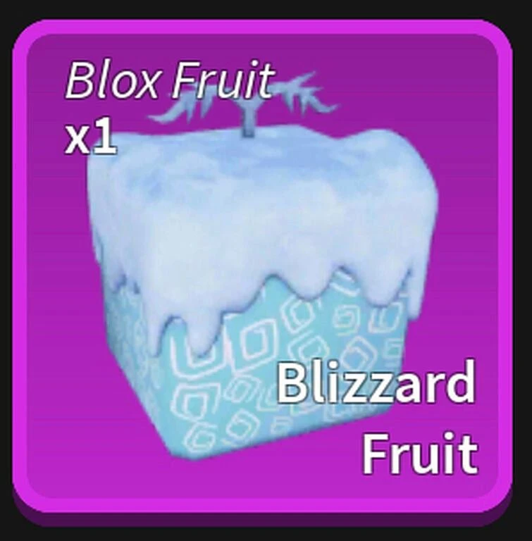 Como desenhar e fazer uma figurinha da fruta BLIZZARD Blox fruits