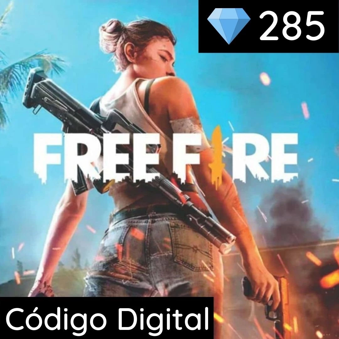 Cartão Garena Free Fire 285 Diamantes - Código Digital - Gift Cards - DFG