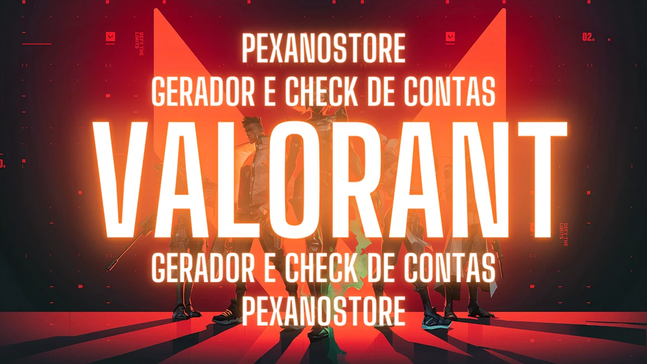 Desapego Games - Valorant > GERADOR DE CONTAS VALORANT (CHECKER E