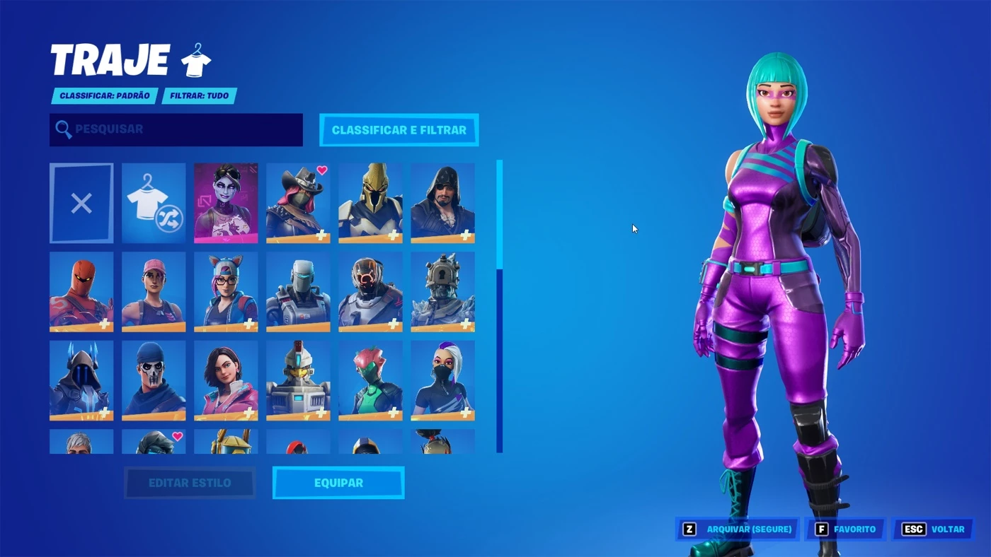 Conta Fortnite Muitas Skins Com Epic Games - DFG