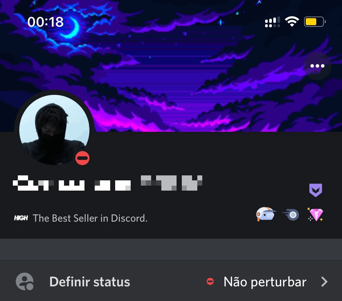 Conta Discord Apoiador Inicial - Social Media - DFG