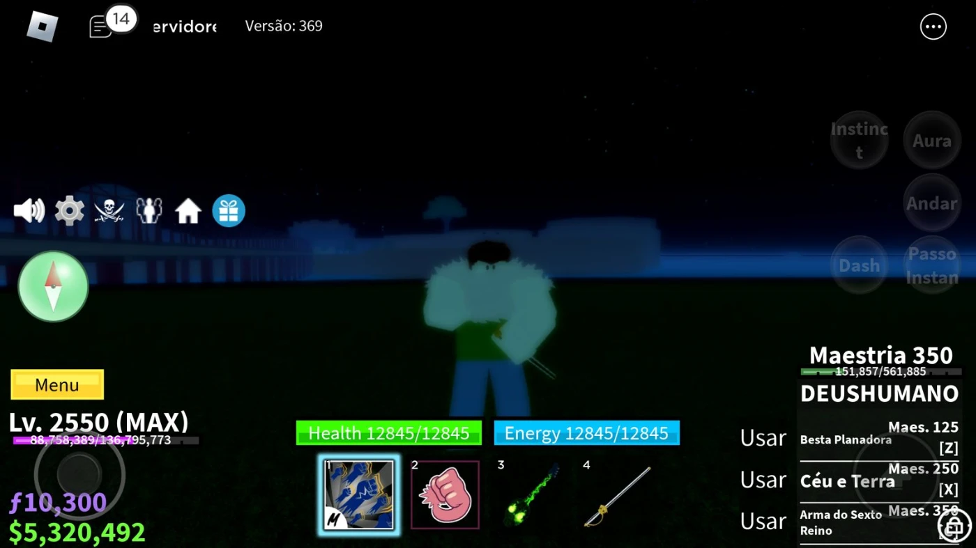 Conta De Blox Fruits Lvl 2450 (Max) 79M De Belli Conta - Roblox - DFG