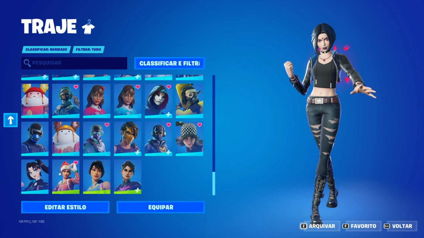 Conta Fortnite+Muitas Skins De Loja, Bunldes, Viúva Negra! - DFG