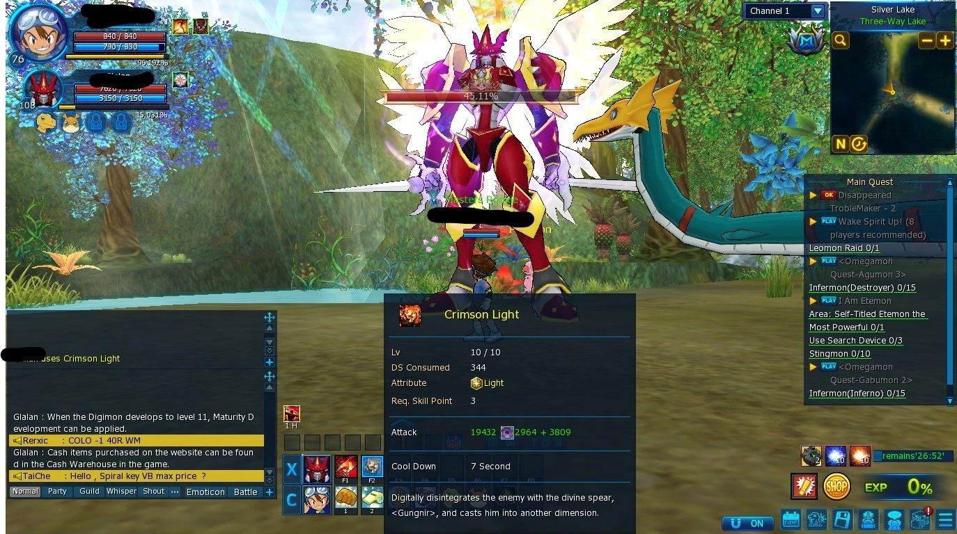 Desapego Games - Digimon Masters Online > Conta Digimon RPG Online