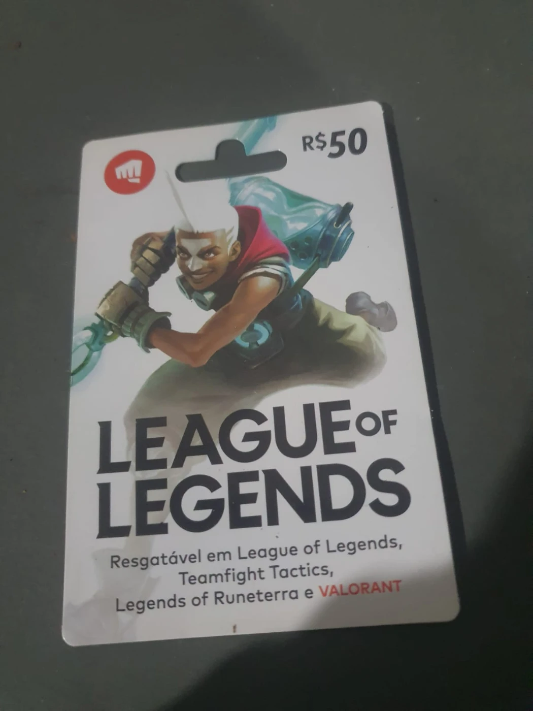 Gift Card League of Legends R$50 Reais - R$50,00