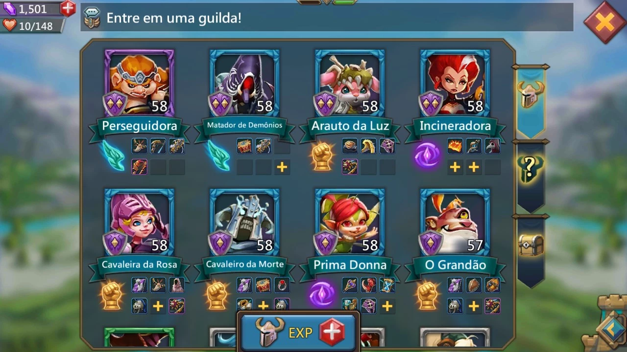 Lords Mobile, Castelo 25 ( 26M + De Poder ) - DFG