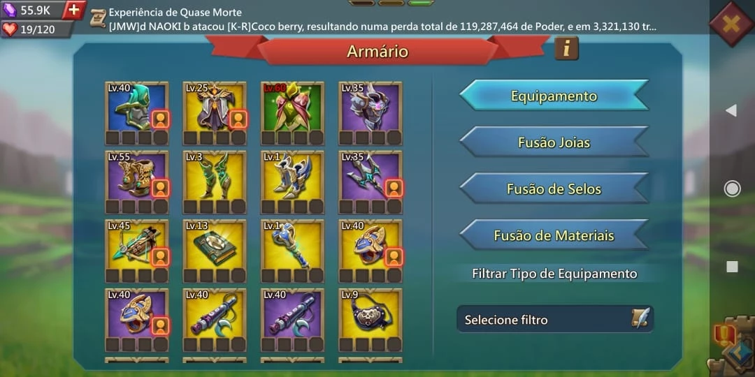 Lords Mobile, Castelo 25 ( 26M + De Poder ) - DFG