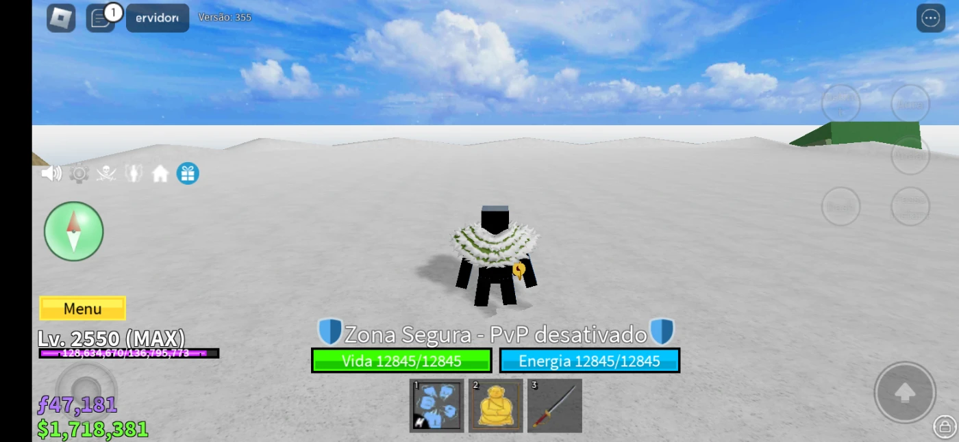  Conta De Blox Fruit Level Max 2550 Roblox DFG