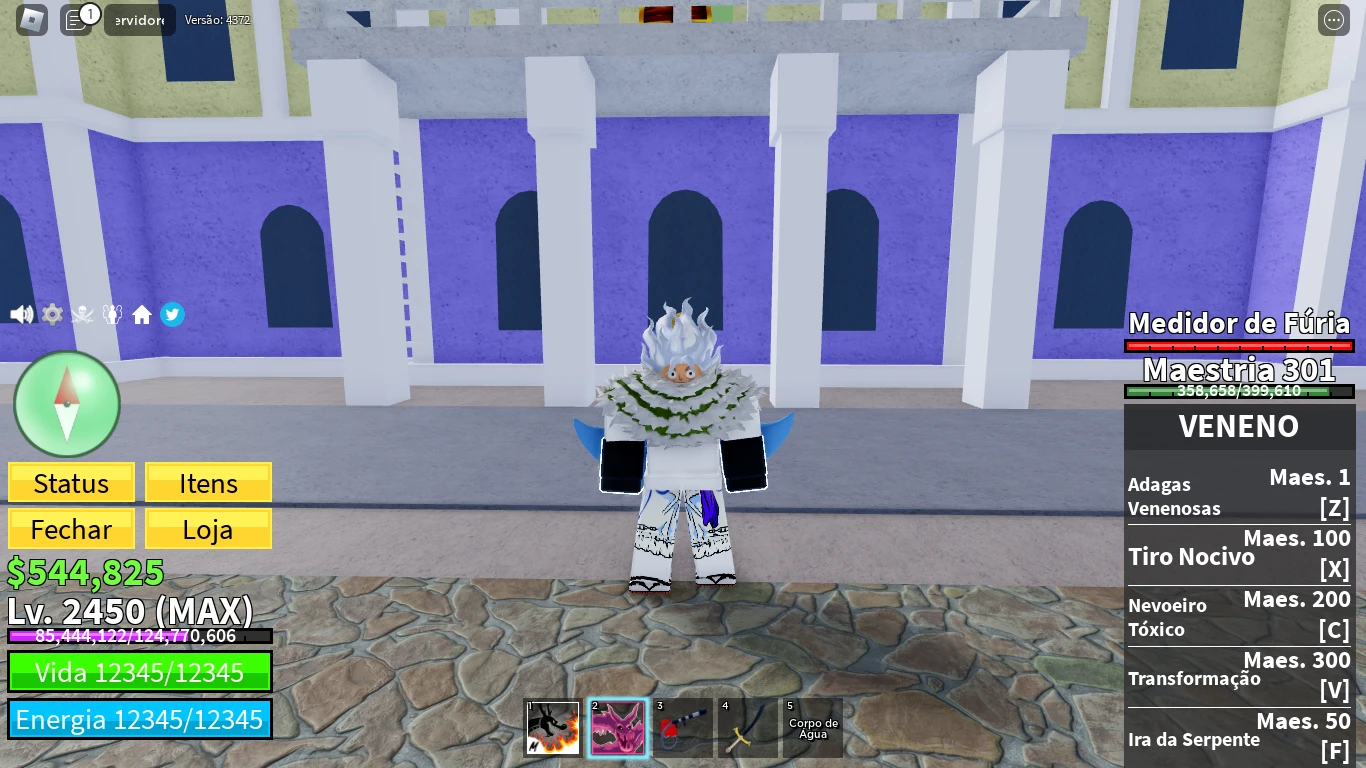 Roblox > Conta Roblox 764 robux conta gemada/Muitos Gamepass Blox fruits  Yoru