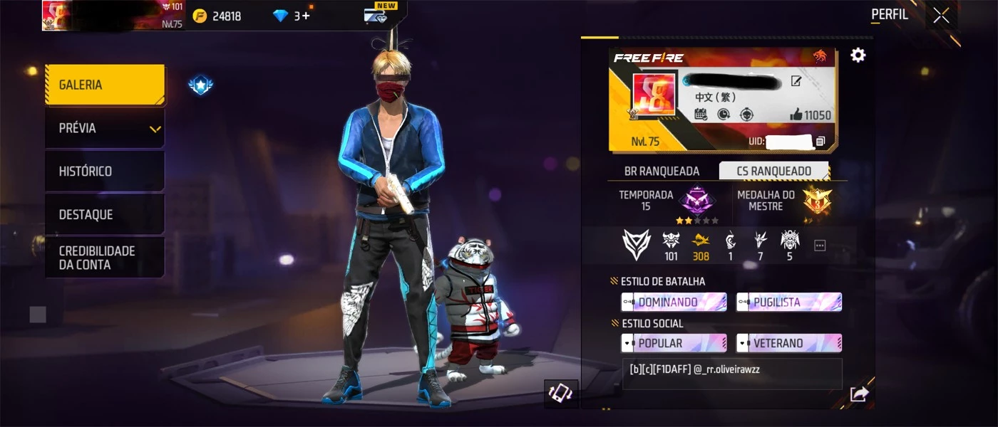 Free Fire Sensibilidade Proibida Xitada + Regeddit Mobile - DFG