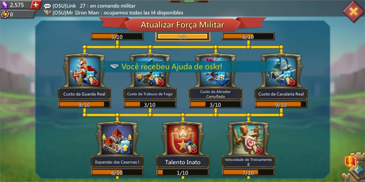 Conta Lord Mobile - Lords Mobile - DFG
