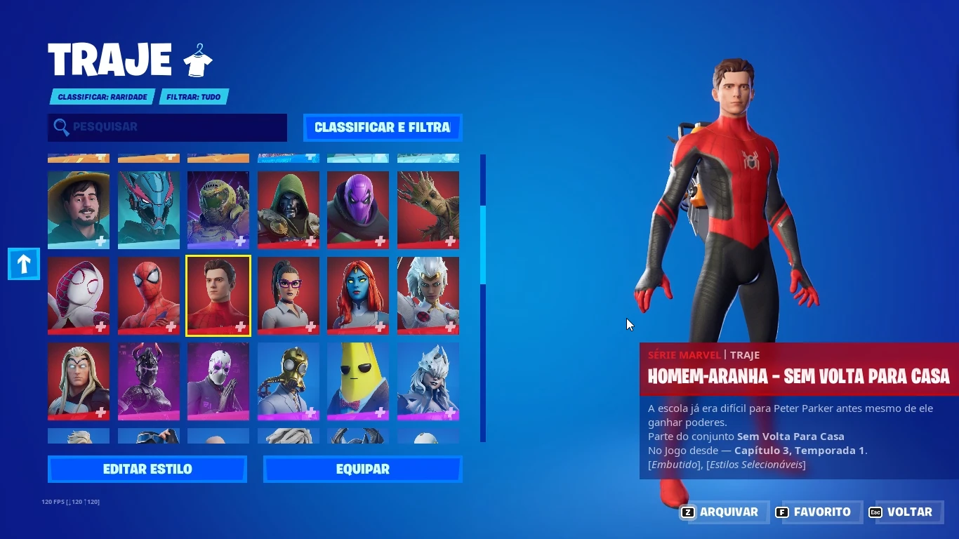 Fortnite receberá uma skin do Homem-Aranha?