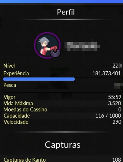 Vendo Conta (Pxg) - Aurora Malefic 230+ Com 50Kk Em Pokes - Pokexgames - DFG