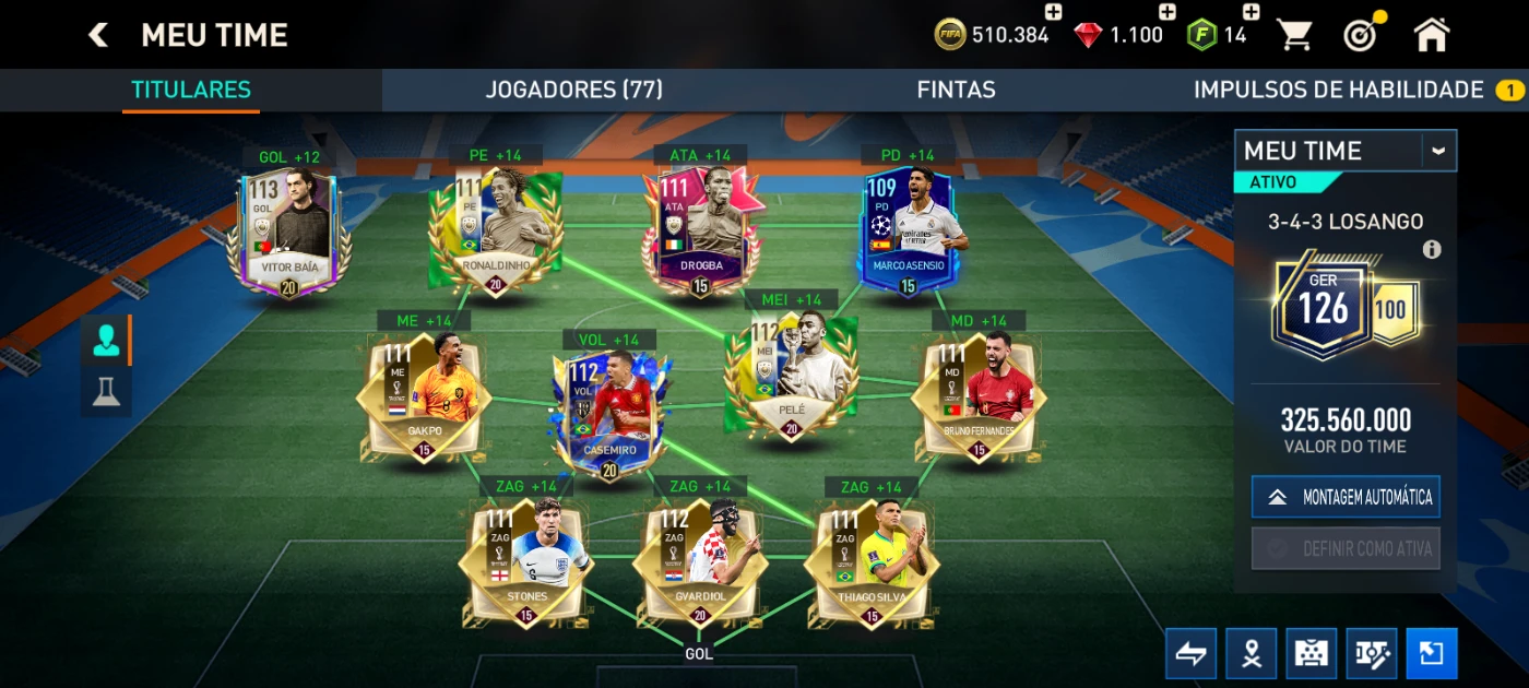 CONTA GER 128 FIFA MOBILE COM OS - FIFA - GGMAX