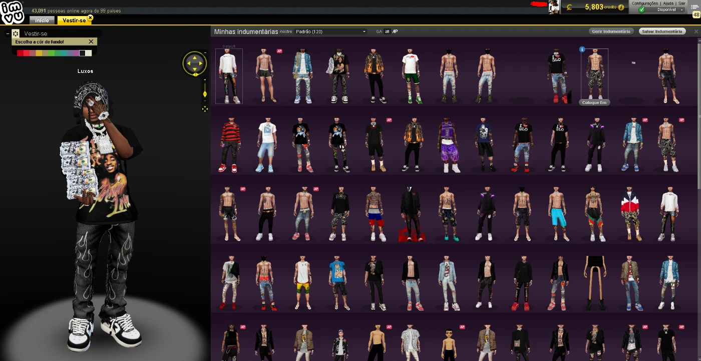 Conta Imvu Top Com Itens Exclusivos - DFG