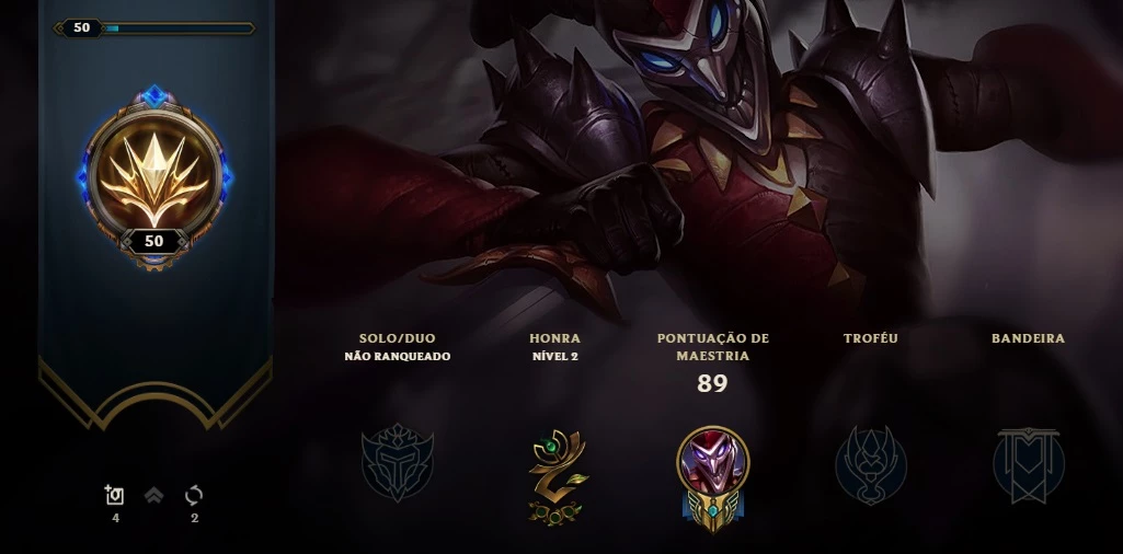 Conta Smurf Mono Shaco Md10 N o Feita League Of Legends Lol DFG