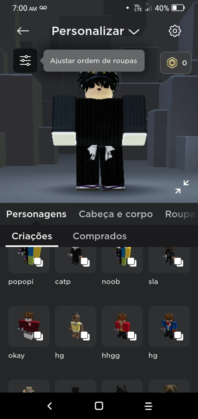 Conta Roblox Feminina Com Korblox - DFG