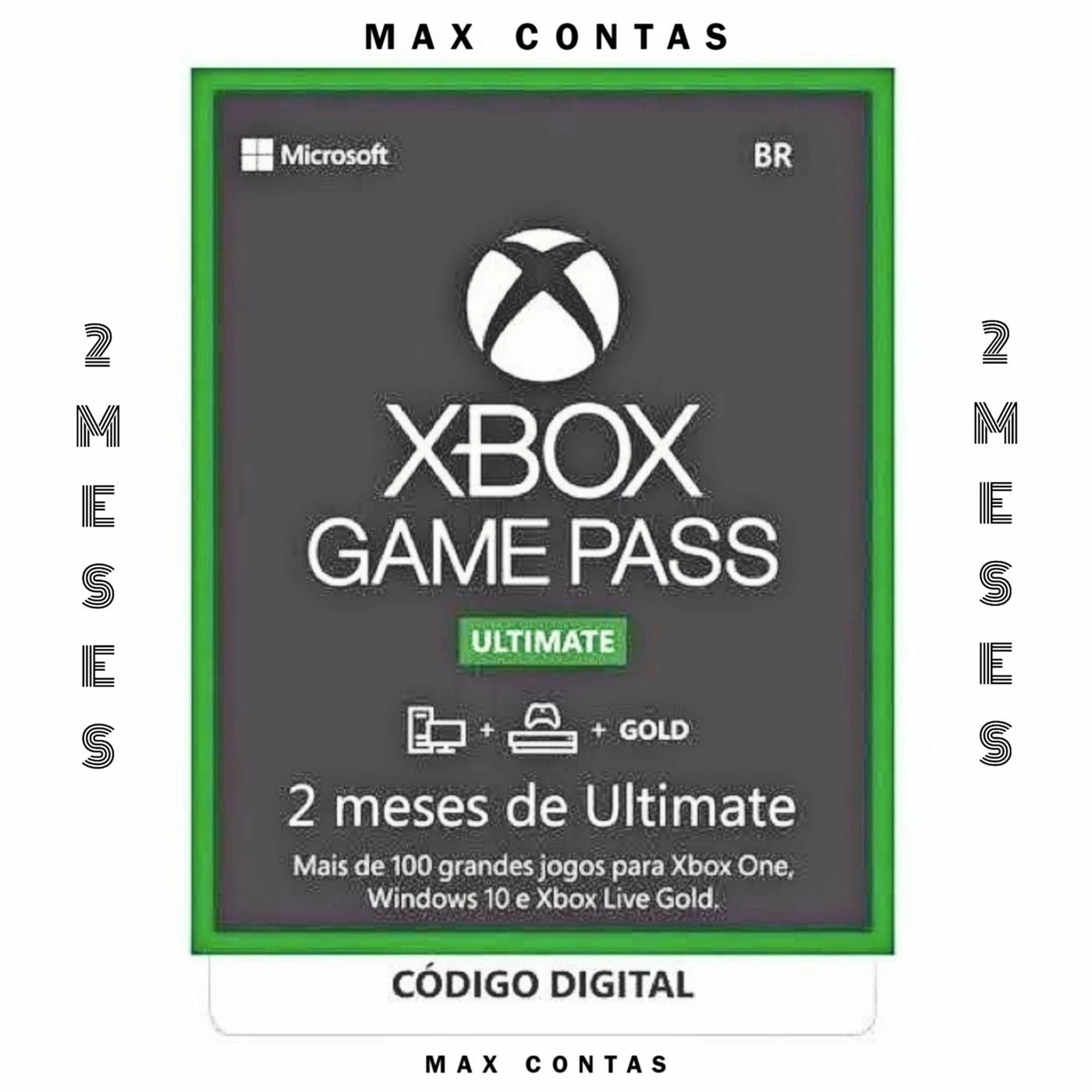 Gift Card Microsoft Xbox 10 reais - Envio Imediato - Gift Card Online