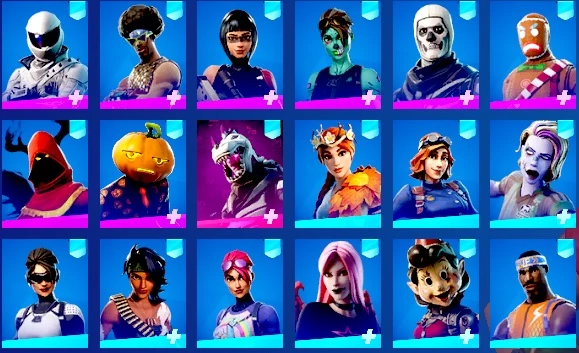 8300 CONTAS FORTNITE (ALGUMAS COM SKINS) CHECADAS FUNCIONANDO